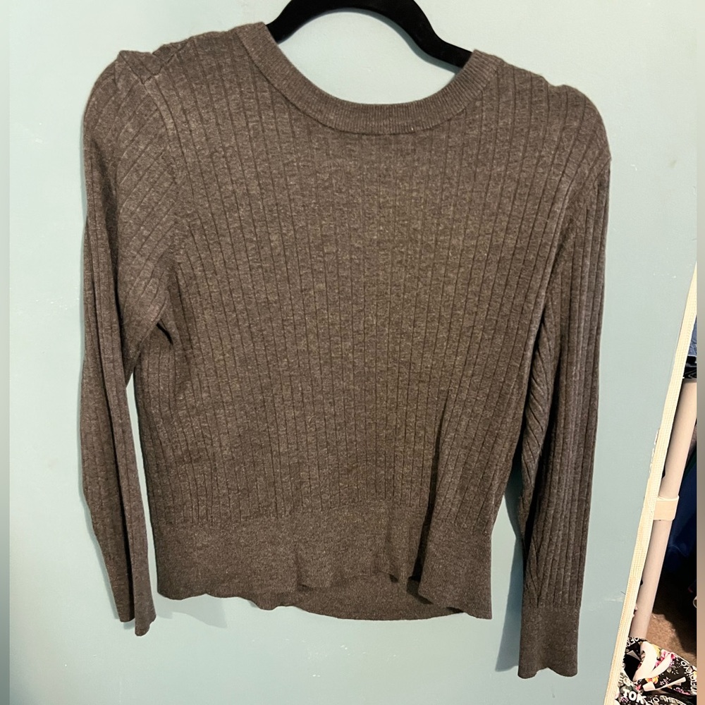 H&M grey long sleeve sweater